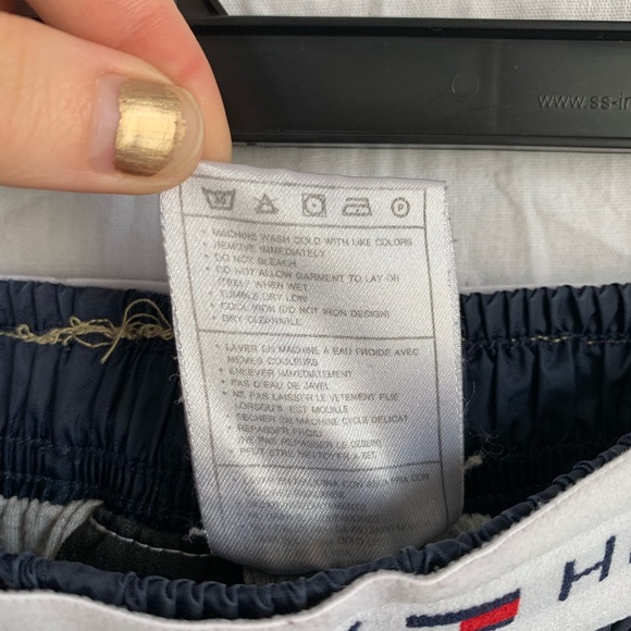 Custom Tommy Hilfiger X Nike Vintage Windbreaker Womens Pants Lined - Picture 9 of 10